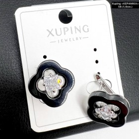 Сережки Xuping 10822 (1,6см.) «Кераміка»